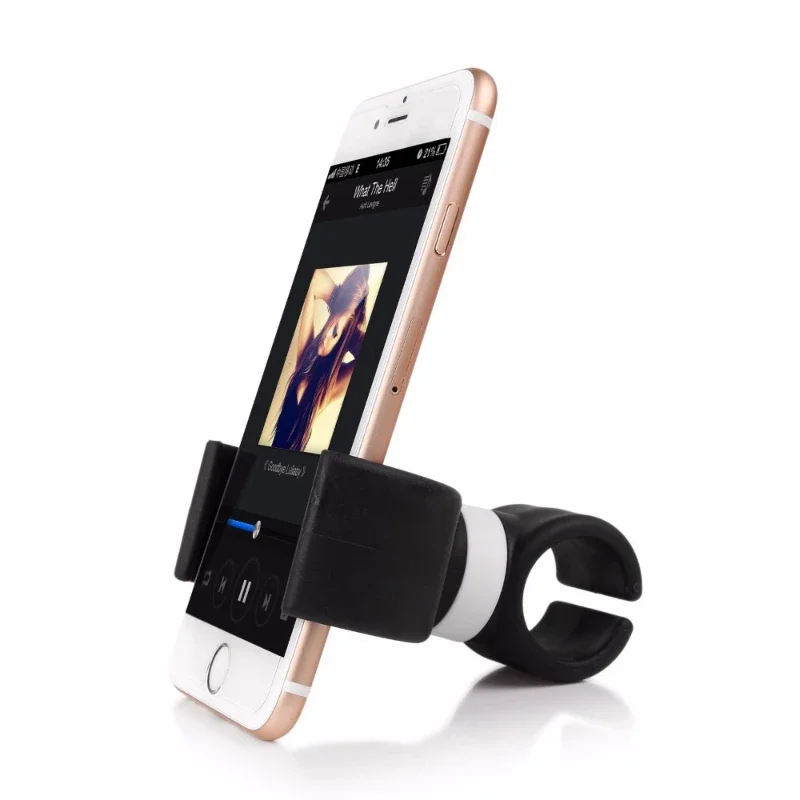 1pc Auto Telefon Halter Auto Air Outlet Navigation Universal Fahrrad Clip Telefon Clip Silikon Telefon Halter