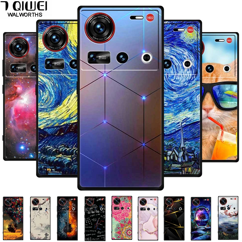 Für ZTE nubia Z70 Ultra 5G TPU Luxus Weiche Silikon Rückseiten-Schutzhülle Handyhülle Für Nubia Z70 Ultra Hülle Funda Schutz Bumper Coque Image
