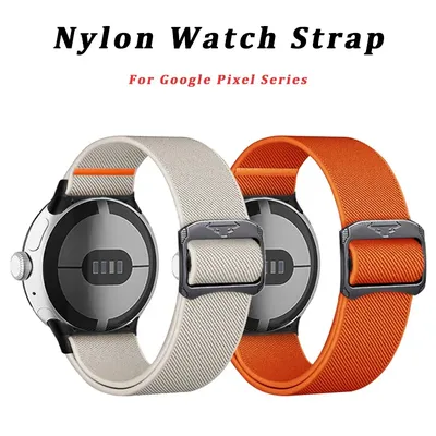 Armband für Google Pixel Watch 3 45 mm Nylon-Sportarmband für Google Pixel Watch1/2/3 41 mm Armband Image