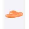 Zehentrenner HEINE, Damen, Gr. 38/39, orange, Synthetik, modisch, Schuhe