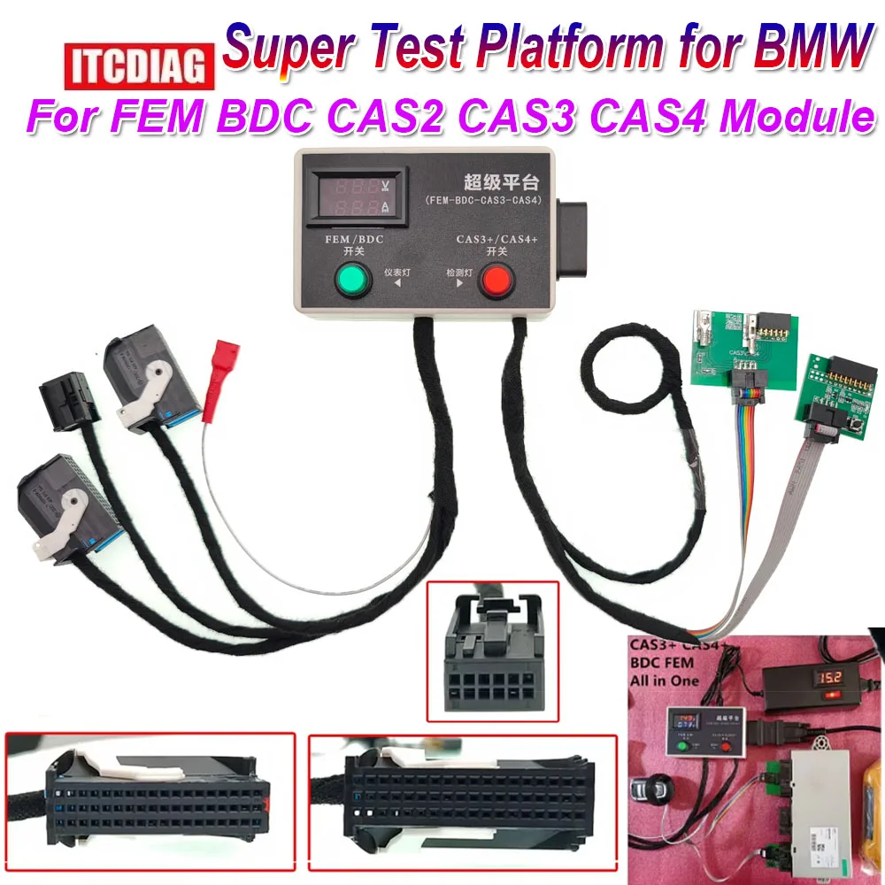 Neue Super-Testplattform für BMW für FEM BDC CAS2 CAS3 CAS4 Modul All-in-One-Programmiertool für VVDI2 IM508 CGDI Explorer Image