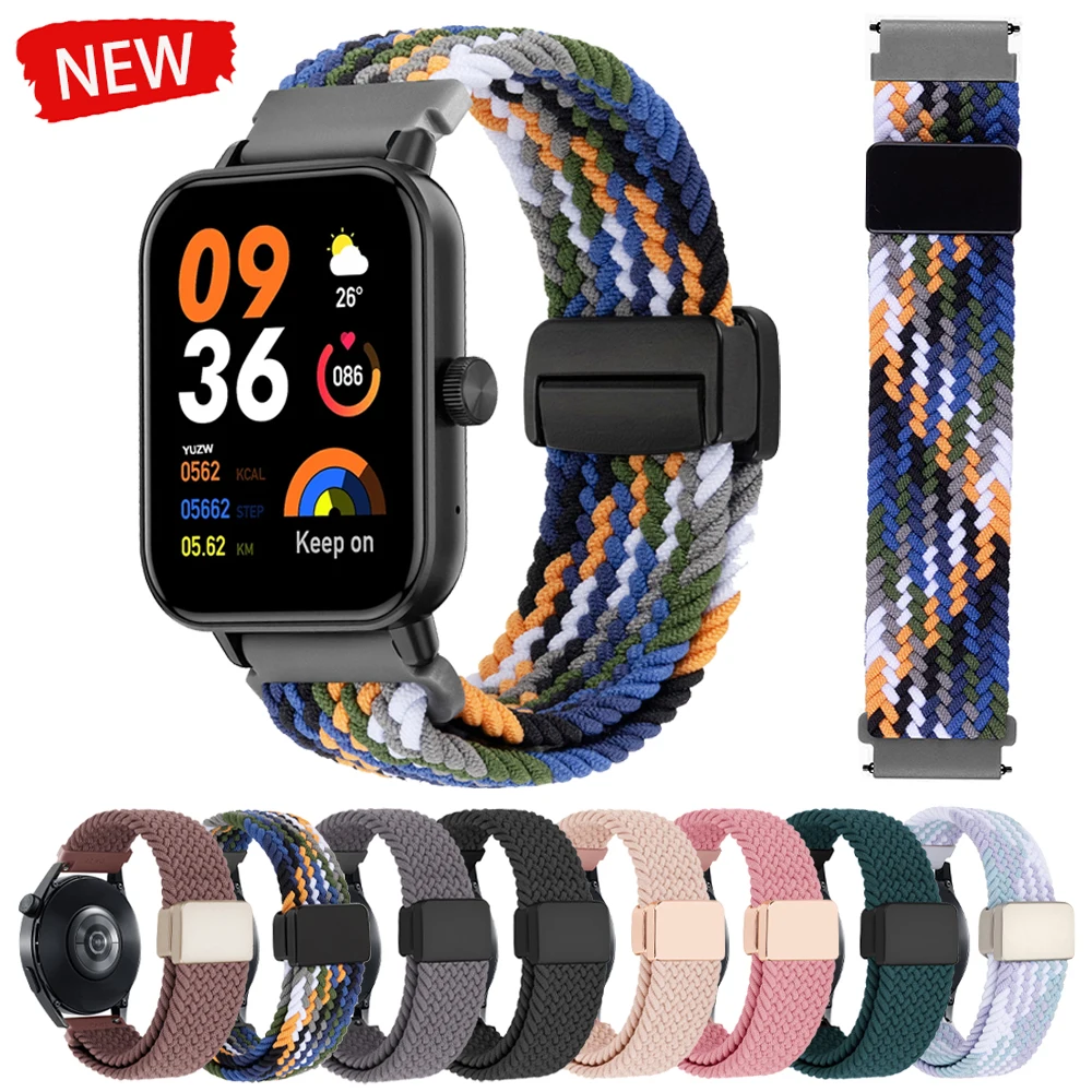 20mm 22mm Sport Uhrenarmband Für COLMI P71/P81/M42/C81/P76/P68/V68/V70 Band Für COROS PACE 3 APEX Weiche Nylon Armband Zubehör Image