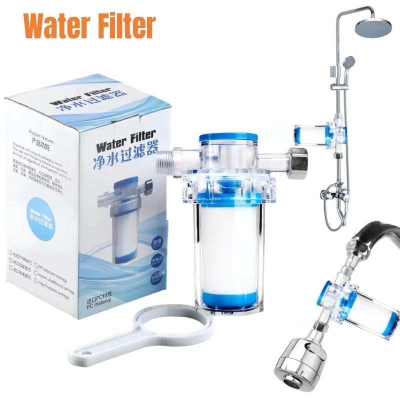Mehrzweck-Wasserfilter, austauschbare Kartusche, Warmwasserbereiter, Frontfilter, Dusche, Bad, Wasserreiniger, Waschmaschine, Vorfilter