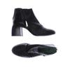 felmini Damen Stiefelette, Gr. 38, schwarz, Leder