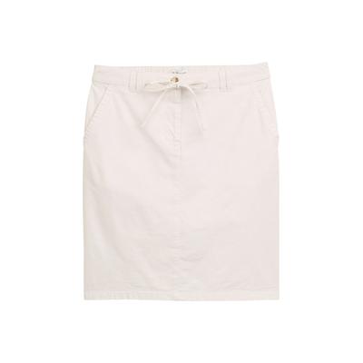TOM TAILOR Damen Chino Rock mit Kordelzug, braun, Gemustert, Gr. 38 Image