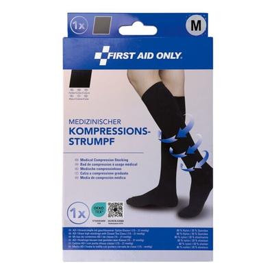 First Aid Only Kompressions-Strümpfe kniehoch Größe M Image