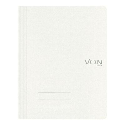 VON Schnellhefter A4 Karton 230 g/m² 250 Blatt 1 Stück Weiß, 27x31.8 cm Image