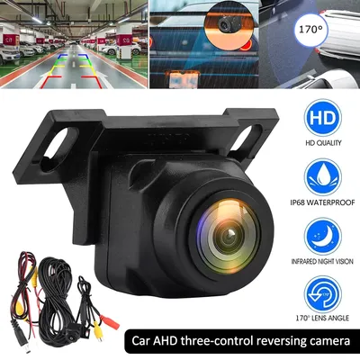 Car Backup Camera Rear View Camera 1080P Clear Anti-Interference 170 Degree Wide Angle Adjustable