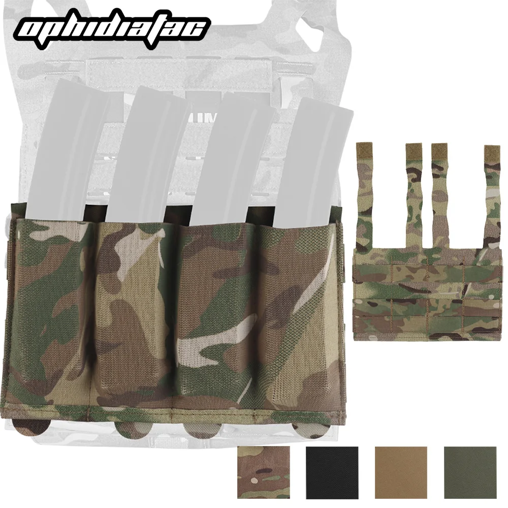 OPHIDIAN pochette de magazines élastique pour MP5 MP7 mitrailleuse Molle pochette de magazines léger chasse Airsoft gilet équipement de transport