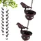 JOCreative-Attrape-Pluie en Métal pour Jardin, Toit de Jardin Extérieur, Décoration de Proximité