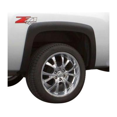 Lund Fender Flares Plastic Textured Black Elite SX-Sport Style Series, Rear, Driver & Passenger Side, Lifetime limited warranty SX117TB