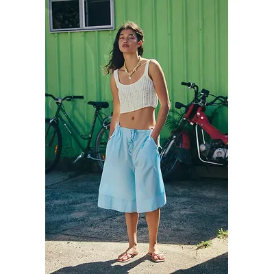 Menorca Slouchy Capris by free-est at Free People in Larkspur, Size: Large