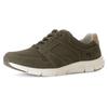 Keilsneaker PIUS GABOR, Herren, Gr. 11 (46), grün (khaki, beige), Nubukleder, Textil, sportlich, Schuhe, Freizeitschuh, Halbschuh, Schnürer, Komfortschuh in Bequemweite G