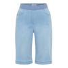 Bequeme Jeans RAPHAELA BY BRAX "Style PAMINA BERMUDA", Damen, Gr. 44, Normalgrößen, blau (hellblau), 50% Baumwolle, 40% Lyocell, 7% Elastomultiester, 3% Elasthan, Jeans