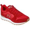 Sneaker SKECHERS "OG 85 - GOLDN GURL", Damen, Gr. 37, rot, Veloursleder, Textil, Synthetik, sportlich, Schuhe, Schnürschuh, Original-Retro-Jogginschuh mit Air-Cooled Memory Foam, Topseller