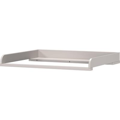 Wickelaufsatz GERMANIA "GW-Alkmaar", braun (kaschmir), B:89cm H:10cm T:77cm, Spanplatte, Wickelaufsätze, mit GS-Zertifizierung