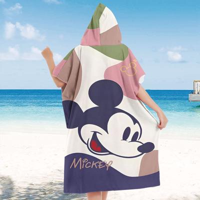 TEMU Hooded Beach Towel Poncho Quick Dry, Absorbent, Compact, Swimming & Gifting Image
