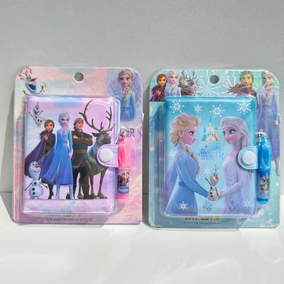 TEMU 2pcs Princesses Princess Cars Mini Portable Notebook With A Pen Image