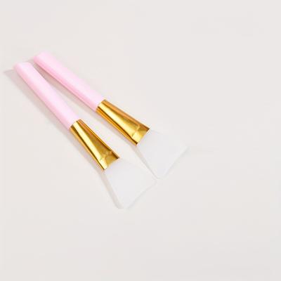 TEMU 2pcs Silicone Face Mask Brushes, Beauty Tool Soft Silicone Facial Mud Mask Applicator Brush, Easy Tool For Makeup Application, , Face Applicator Image