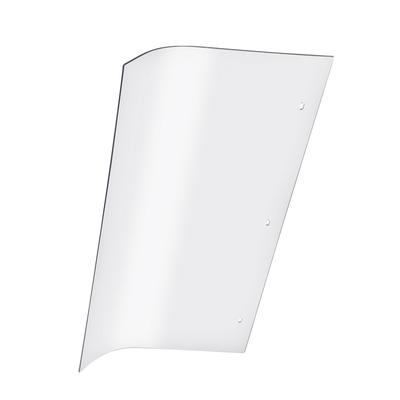TEMU Transparent Canopy 40x80cm, Polycarbonate Door Canopy, Rainproof Canopy - Bottom Installation Image