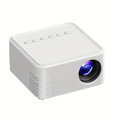 TEMU Maohuter M1 Mini Pro Square Projector, High Definition, , 3d Ready, Usb-powered, 110-240v, No Battery, Type-c, For Smartphone/tablet/laptop/tv Stick, Home Theater Experience, Curtain Brightnes Image