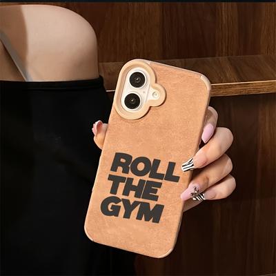 TEMU Phone Case Compatible With Pro Max//14 Plus/13/12/11, Featuring Shock Absorption, Anti-slip , Lightweight Design, And A Trendy , Made From High-quality Leather Suitable For Men And Women. Image