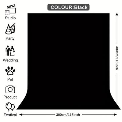 TEMU For Wedding And Photo White Black Background Photo Shooting And Video Recording Background Screen Christmas Shooting Background - Party And Event