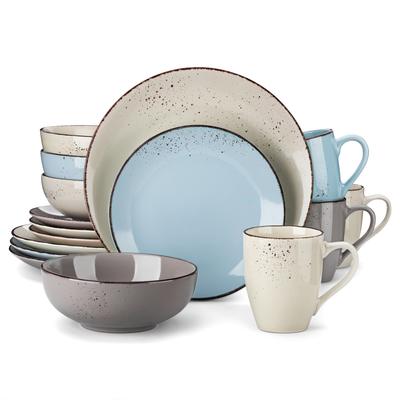 TEMU 16- Dinnerware Set , , 800ml Bowl, 380ml Mug Set For 4 Image
