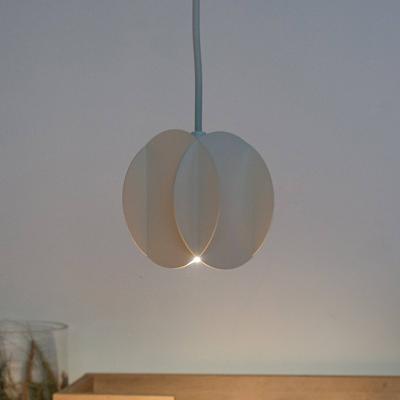 HELam Hängeleuchte GAMBIT, cremeweiß, Ø 10 cm, Metall, GU10-LED Image