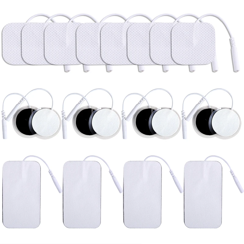Elektrode Patches Massage Für Zehn Akupunktur Maschine Abnehmen Muskel Stimulator Pad Leitfähige Gel Therapeutische Massage Pads Image