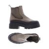 Bugatti Damen Stiefelette, Gr. 39, beige, kein Etikett