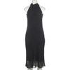 Daniel Hechter Damen Kleid, Gr. 32, schwarz, kein Etikett