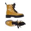 Tom Tailor Damen Stiefelette, Gr. 40, orange, Kunstleder