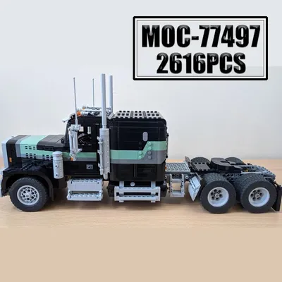 NEU MOC-77497 • 2616-teiliges Modellbausatz, Block, selbstsichernde Steine, Geburtstag, Weihnachten, Urlaub, Geschenk Image