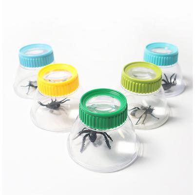 12 Pack Insect Observation Cup With Magnifying Glass Insect Collection Box Children's Science Experiment Kindergarten Teaching Aids Educational Toys