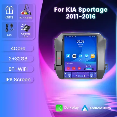 Navifly 9.7" Vertical Screen Android Car Radio For KIA Sportage 3 2010-2016 Multimedia Video Player