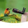 Obiettivo universale per telefono con clip Zoom 8X Telecamera per telefono Teleobiettivo Telescopio monoculare Kit lente per telescopio ottico universale per telefono