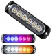 6 luci stroboscopiche a LED luci lampeggianti di emergenza lampeggianti 12V 24V stroboscopi per auto DRL camion auto polizia ambra rosso blu