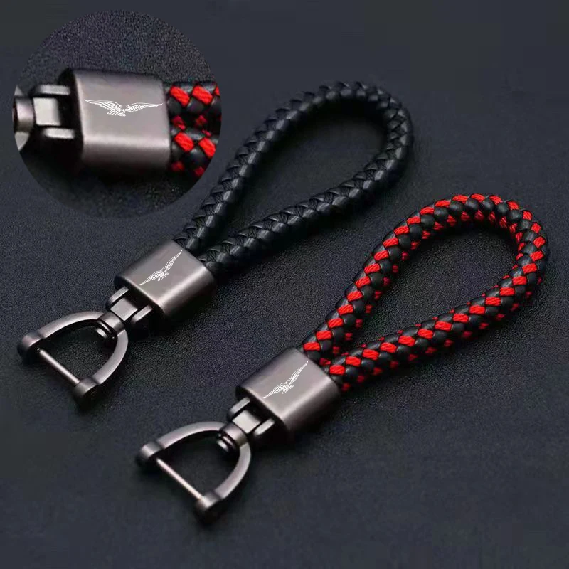 Per MOTO GUZZI V85 TT V85-TT V7 V9 Audace Griso Breva Moto Guzzi Serie Accessori Moto Moda Squisito Tessuto Portachiavi