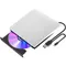 Unità DVD esterna USB 3.0 USB C Masterizzatore CD CD/DVD +/-RW Unità ottica Lettore e scrittore DVD