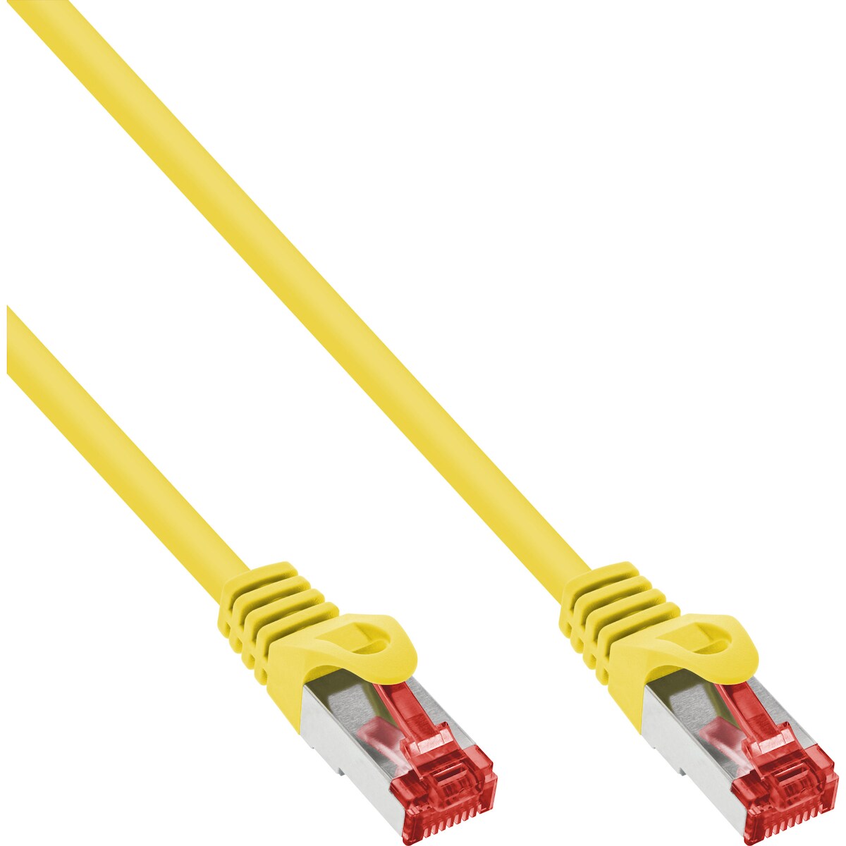 InLine® Patchkabel, S/FTP (PiMf), Cat.6, 250MHz, PVC, Kupfer, gelb, 2m Image