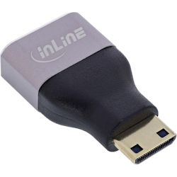 InLine® adattatore HDMI, presa HDMI A / spina Mini HDMI C, 8K UHD Image