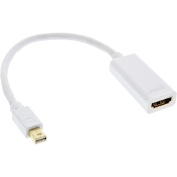 InLine® Mini DisplayPort HDMI Adapterkabel mit Audio Image