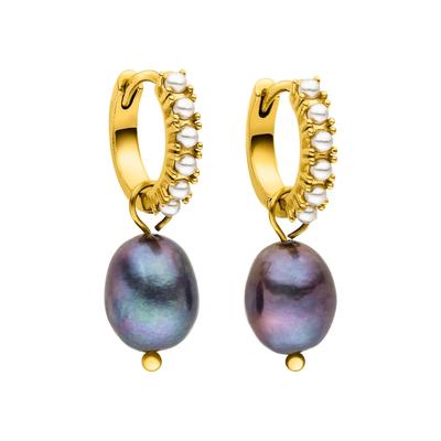 Purelei - Ohrringe Pearly mit Perlen Creolen 1 ct Damen Image