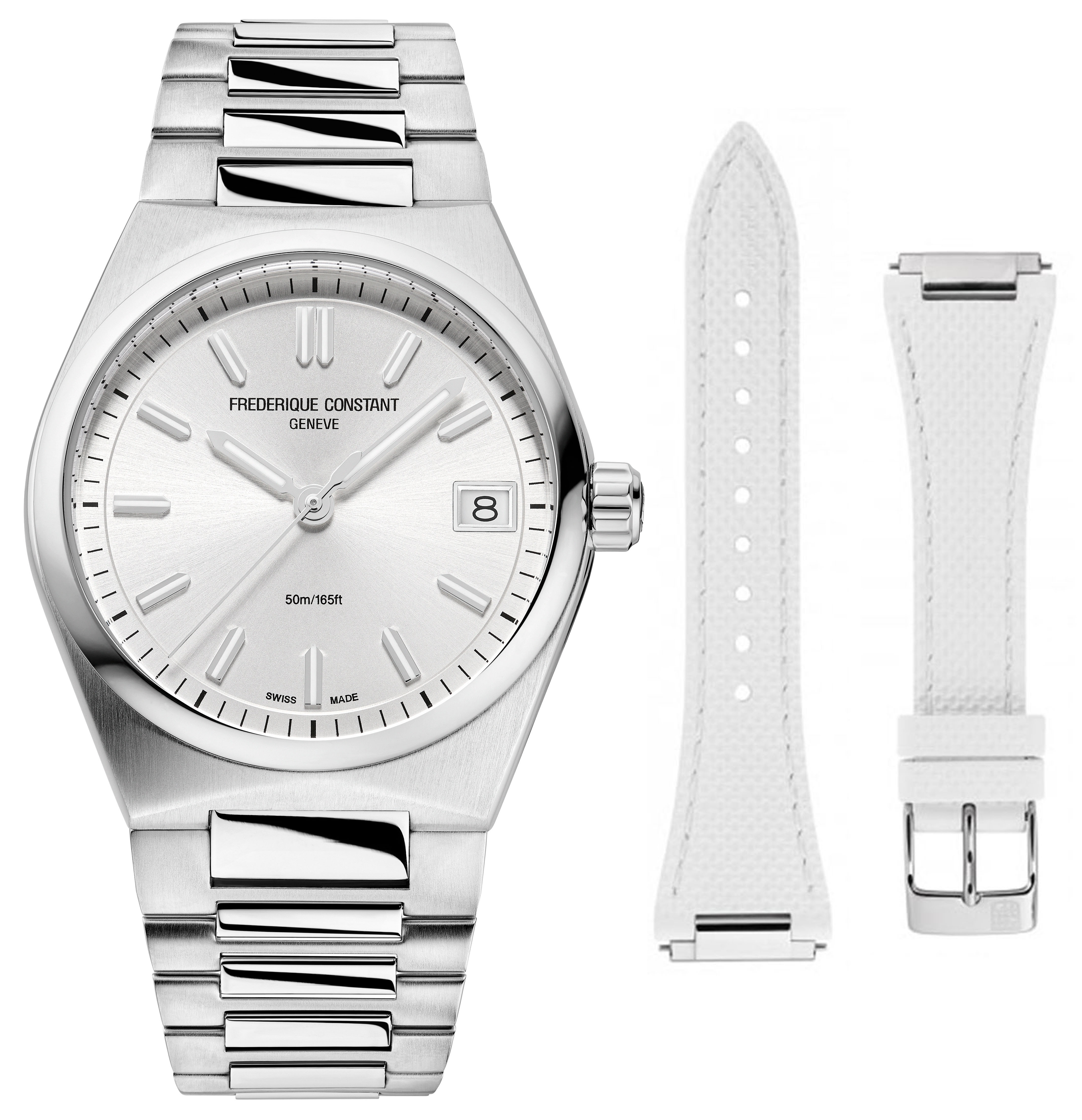Frederique Constant Frédérique Highlife Womens Silver Watch FC-240S2NH6B Stainless Steel - One Size