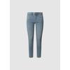 Skinny-fit-Jeans PEPE JEANS "SKINNY JEANS LW", Damen, Gr. 30, Länge 30, blau (light blau used), Denim/Jeans, Obermaterial: 92% Baumwolle, 6% Polyester, 2% Elasthan, casual, skinny fit lang, Jeans, Low Waist