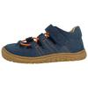 Barfußschuh LURCHI "Naffi, Barefoot", Kinder, Gr. 29, blau (dunkelblau), Veloursleder, casual, Schuhe, Kinderschuh, Halbschuh, Größenschablone zum Download
