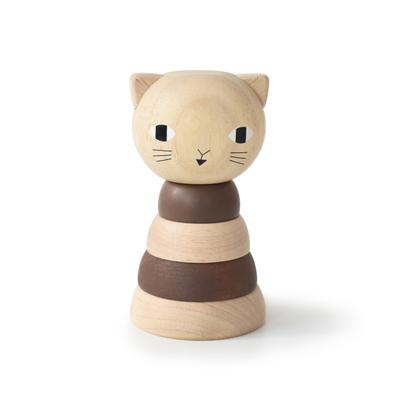 Wee Gallery Wooden Stacker - Cat