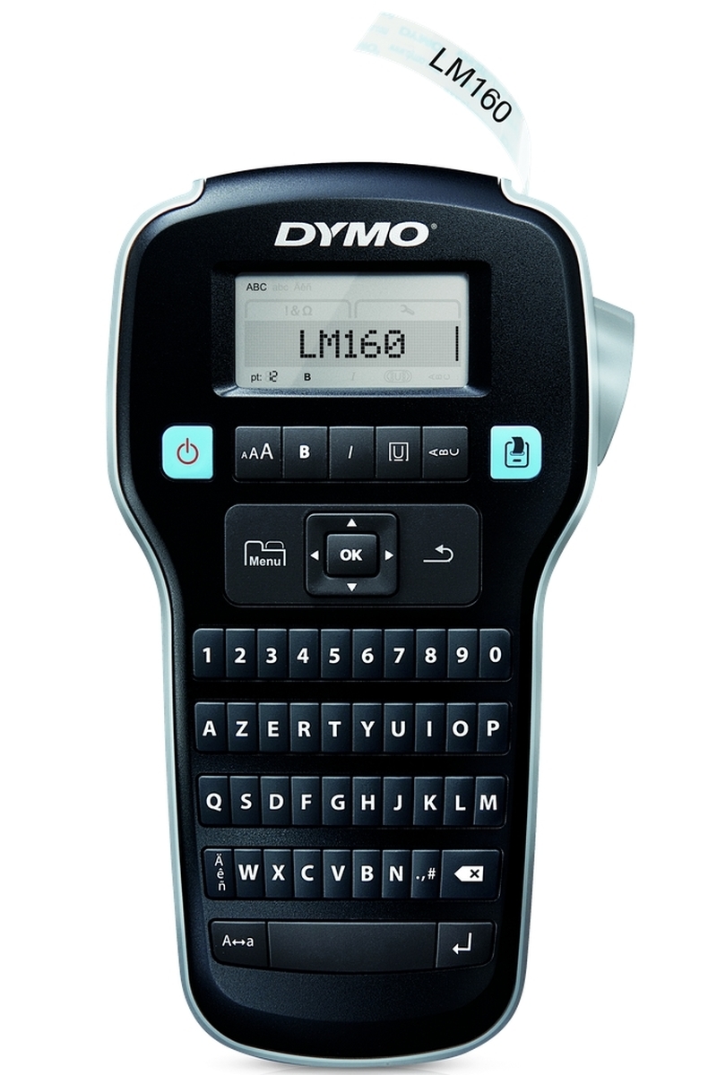 DYMO Beschriftungsgerät LabelManager 160 AZERTY-Tastatur Packung mit 6 Stück Image