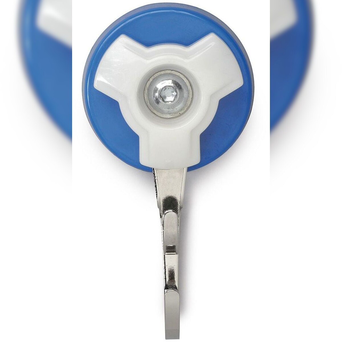 MAUL Magnet mit Karussell-Doppelhaken 12x56mm 18000 g blau Packung mit 6 Stück Image